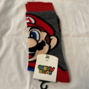 New with tags cute Mario cart crew tube dress socks.